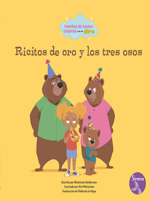 cover image of Ricitos de oro y los tres osos